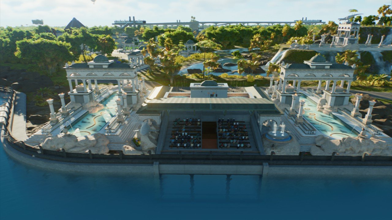 Deluxe Lagoon Gallery - Workshop - Jurassic World Evolution 3