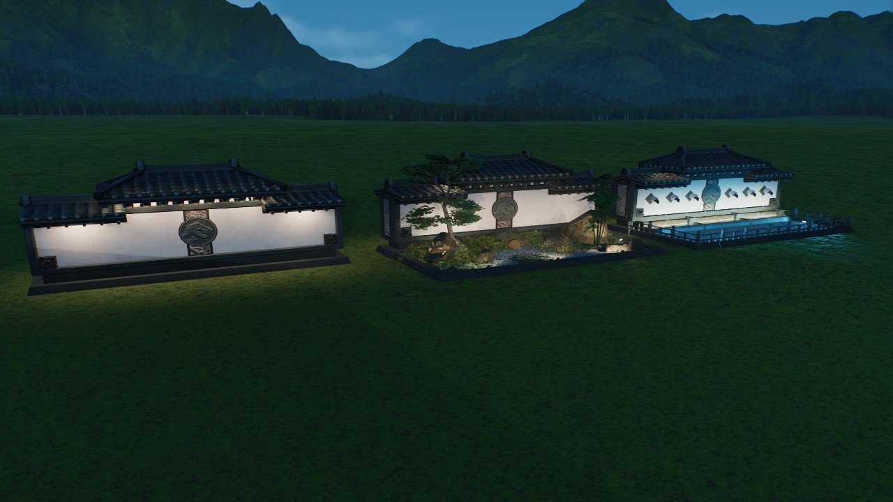 Asian Screen Wall scenery decorations