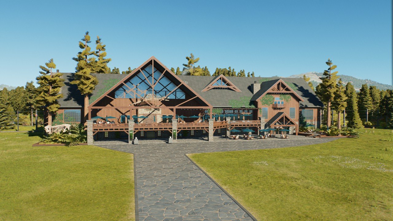 Park Tour: Jurassic lodge