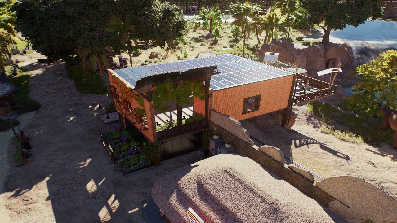 Building for viewing and relaxing - Workshop - Jurassic World Evolution 3