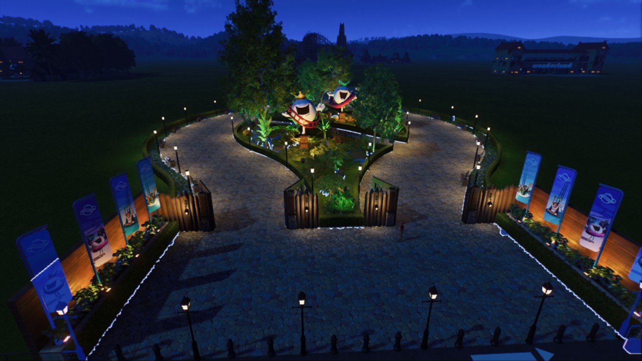 park entry path