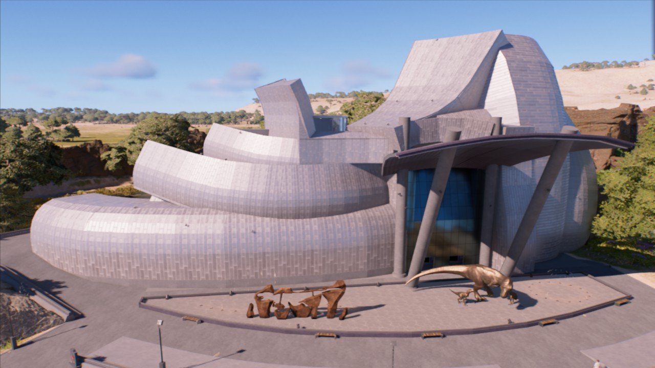 Gehry Tyrannosaurus Rex Viewing by Rudi