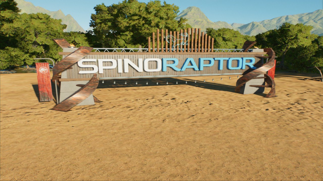 Spinoraptor Sign