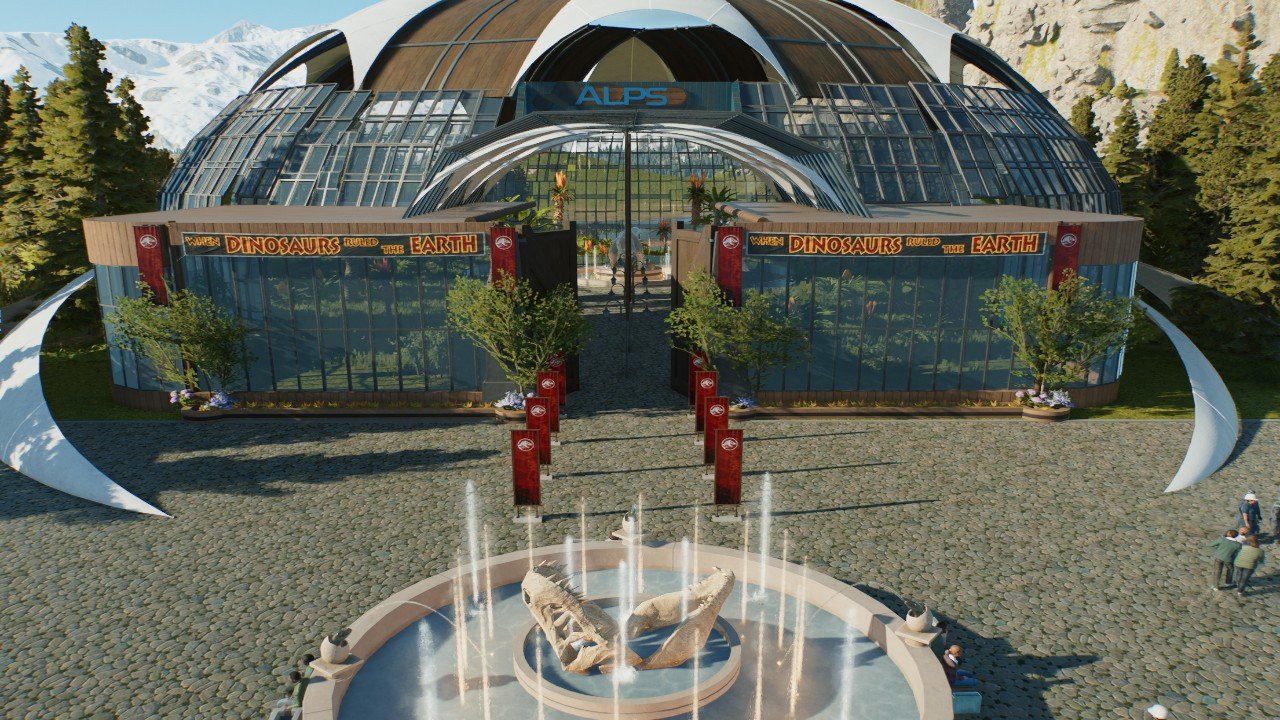 Medium dome enclosure - Workshop - Jurassic World Evolution 3