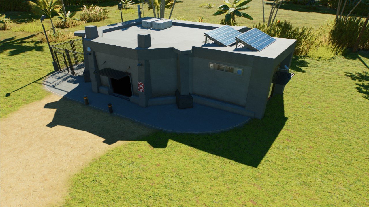 Jurassic Park Facility Hyper Loop station