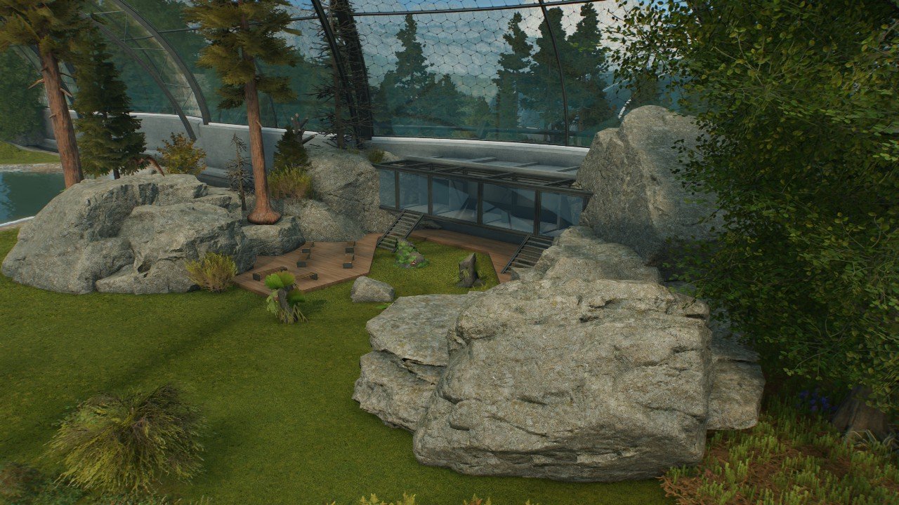 Dinosaur encounter vieving Gallery - Workshop - Jurassic World Evolution 3