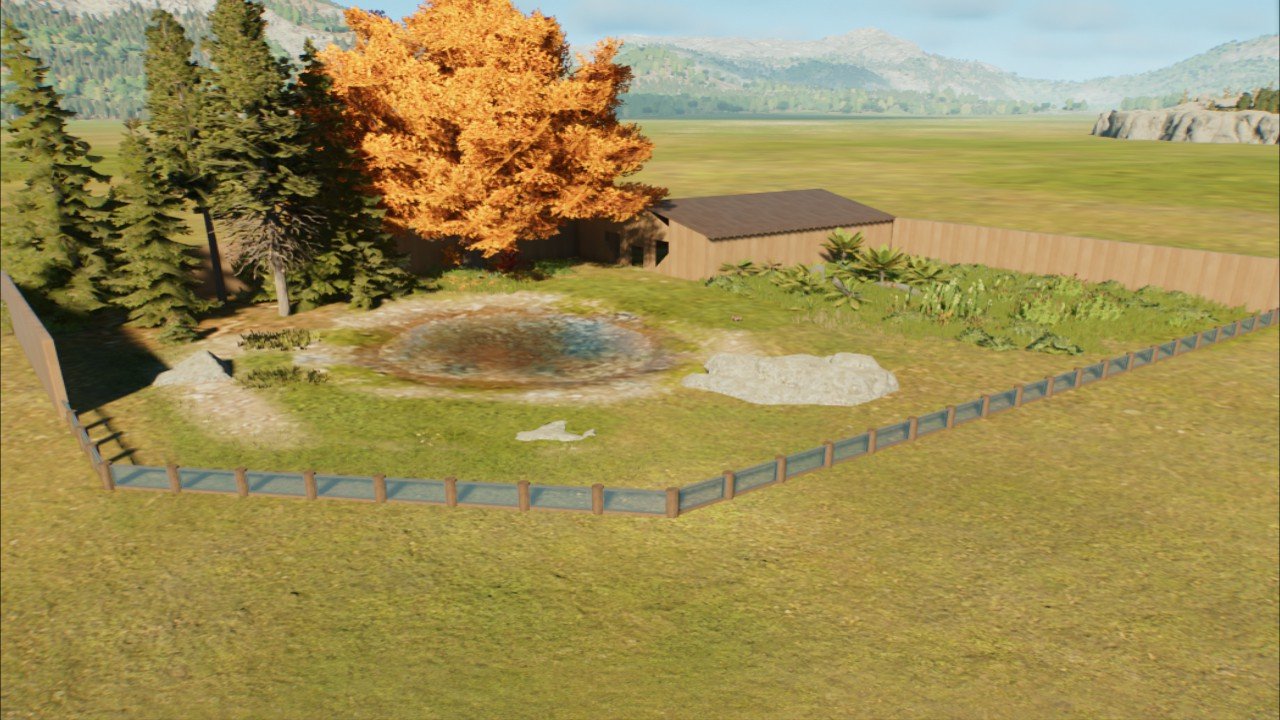 Small herbivore enclosure - Workshop - Jurassic World Evolution 3