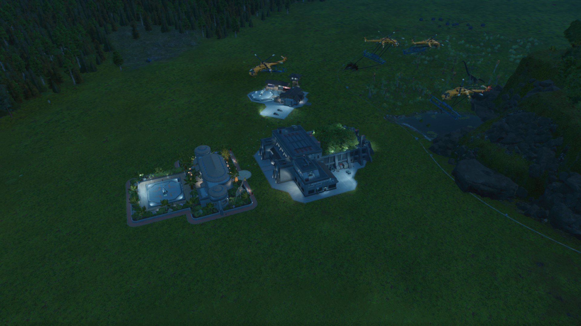 Site B Isla Sorna - Workshop - Jurassic World Evolution 3