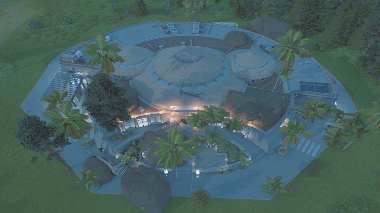 Abandoned visitor center - Workshop - Jurassic World Evolution 3