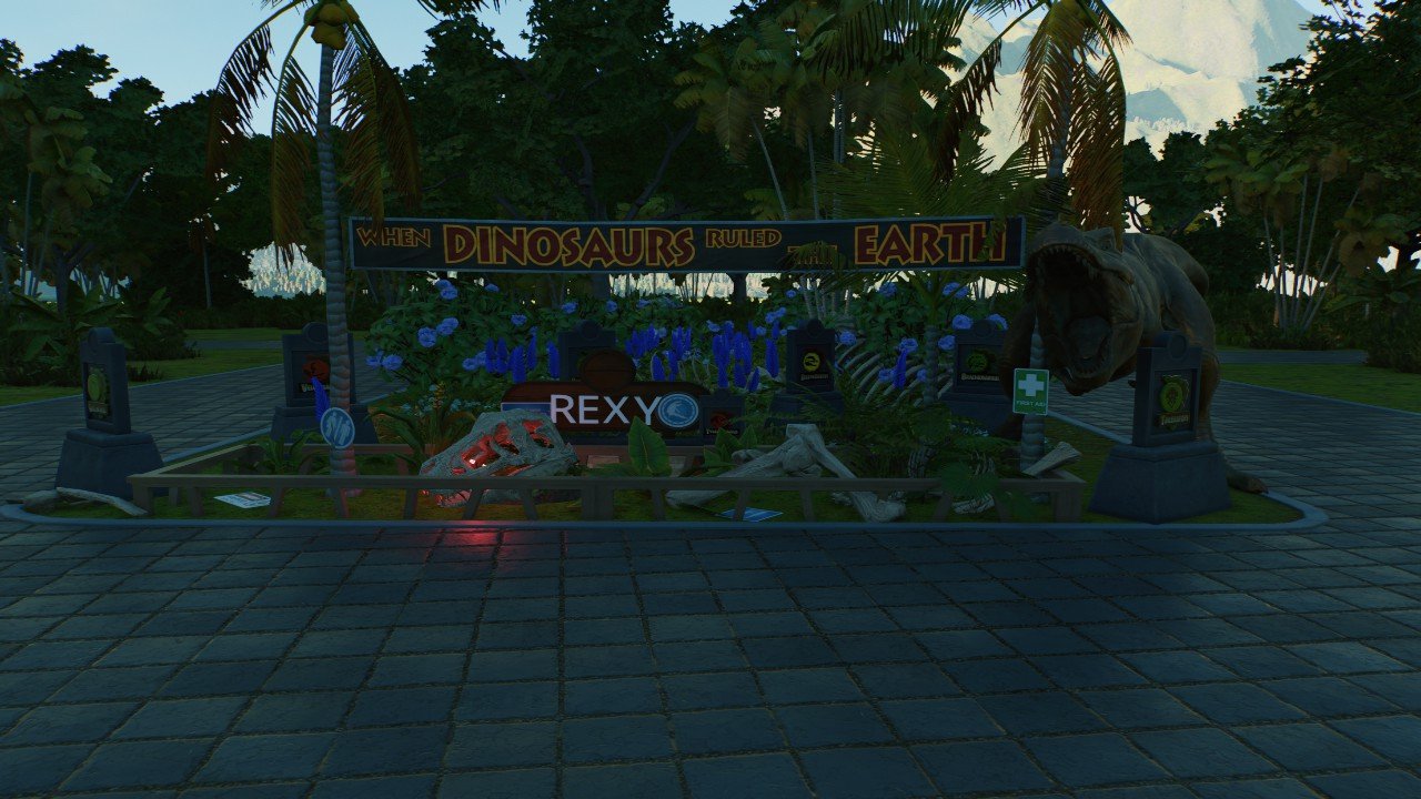In remembrance of rexy and her memories - Workshop - Jurassic