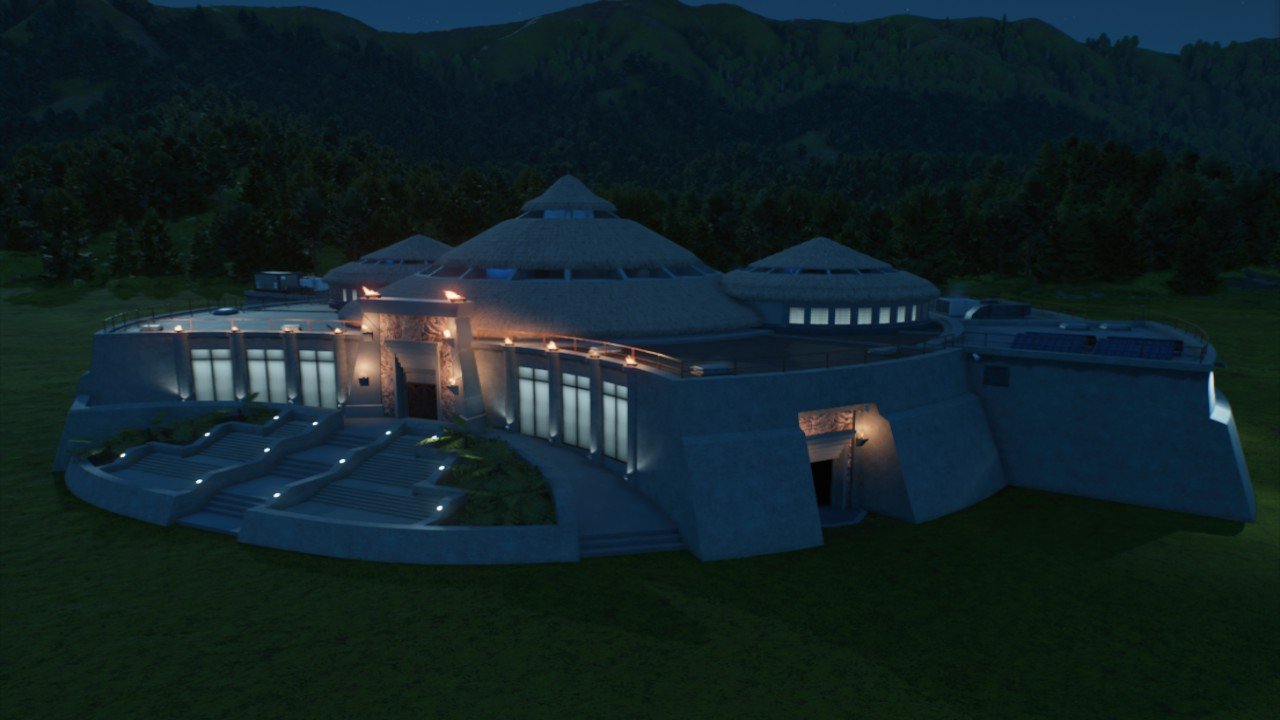 Visitor Center (No Foundation) - Workshop - Jurassic World Evolution 3
