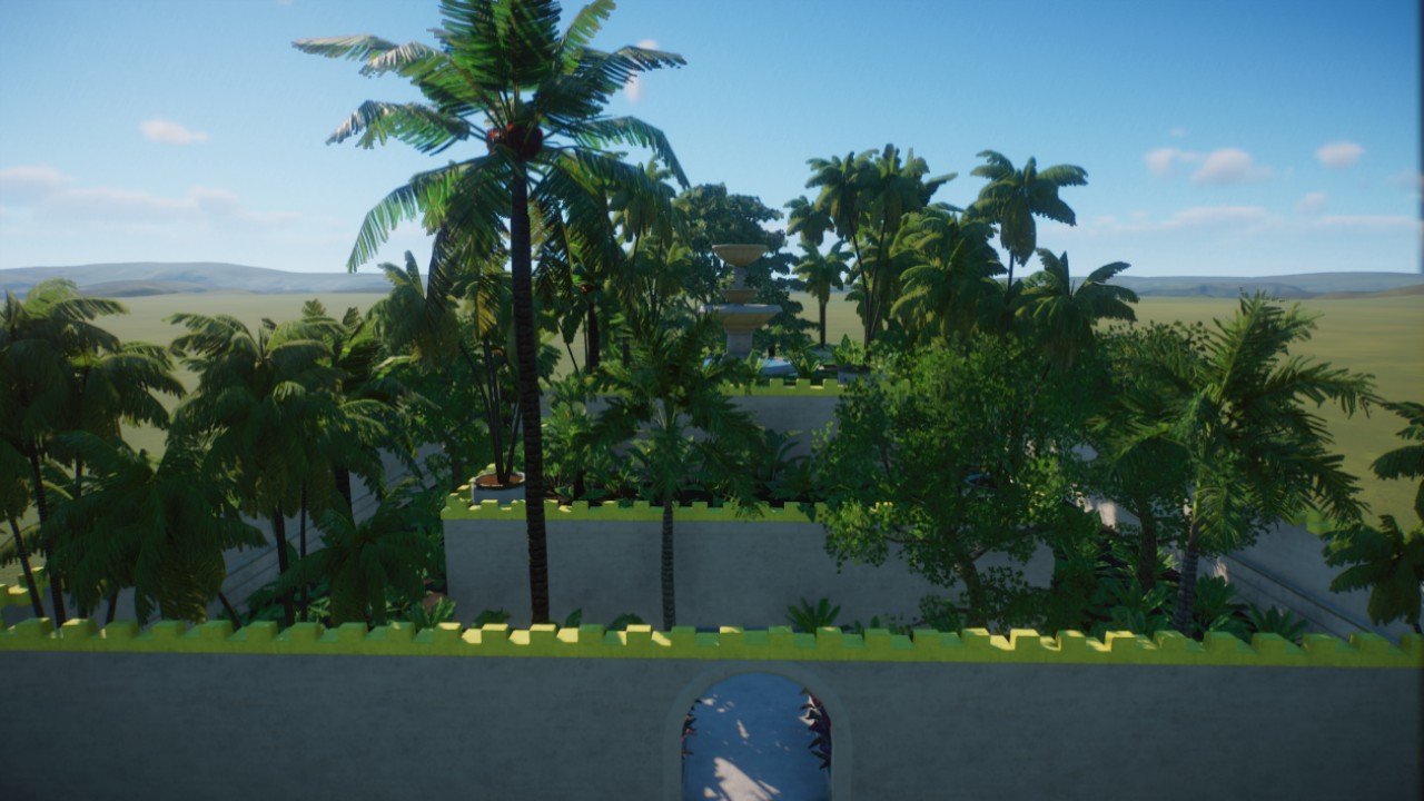 Los jardines colgantes de babilo