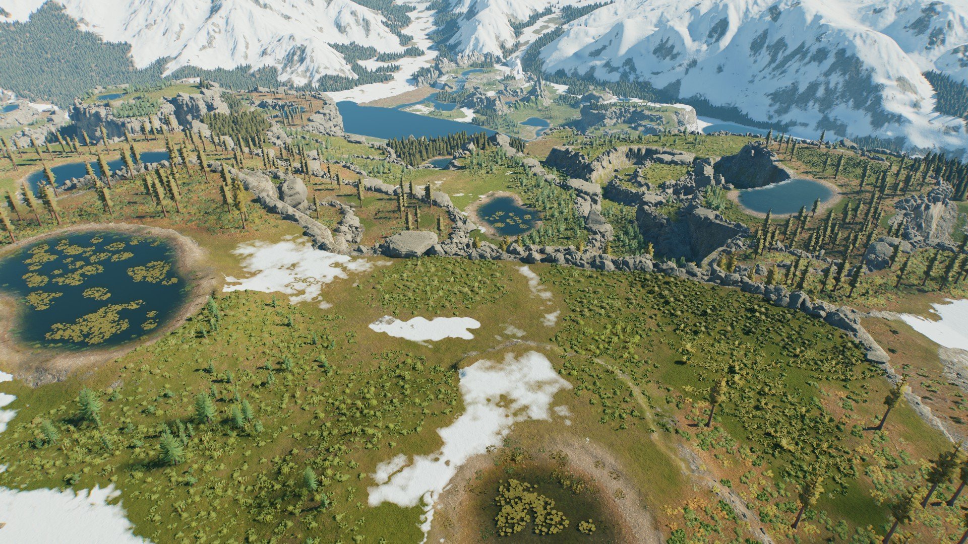 Alpine terrain sandbox - Workshop - Jurassic World Evolution 3