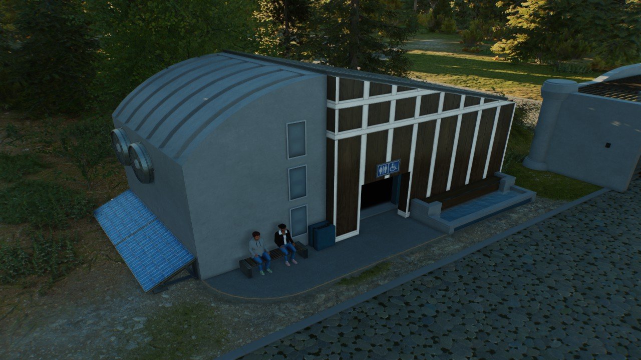 Eco-Futurist Restroom - Workshop - Jurassic World Evolution 3