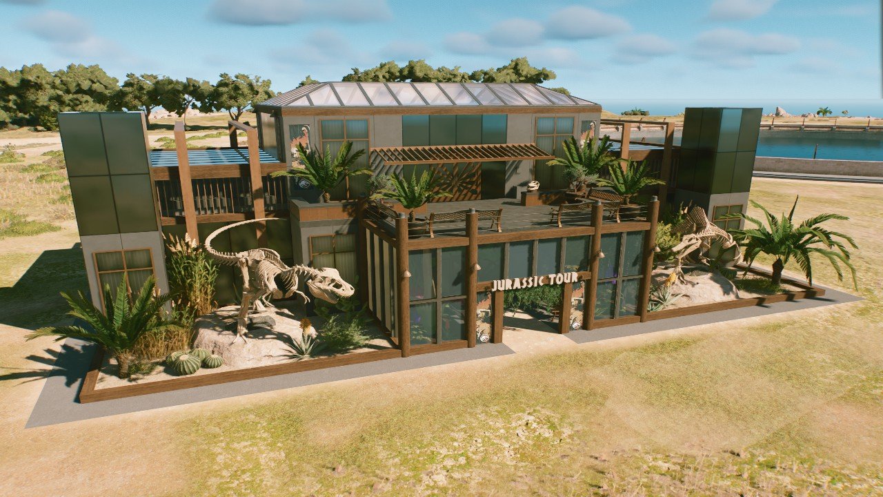 Jurassic Tour Truck Woodland