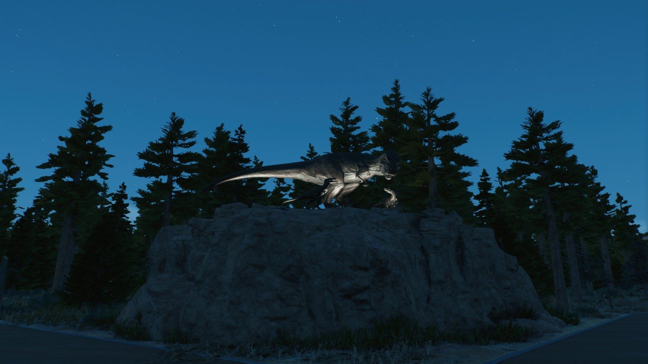 Trex statue large - Workshop - Jurassic World Evolution 3
