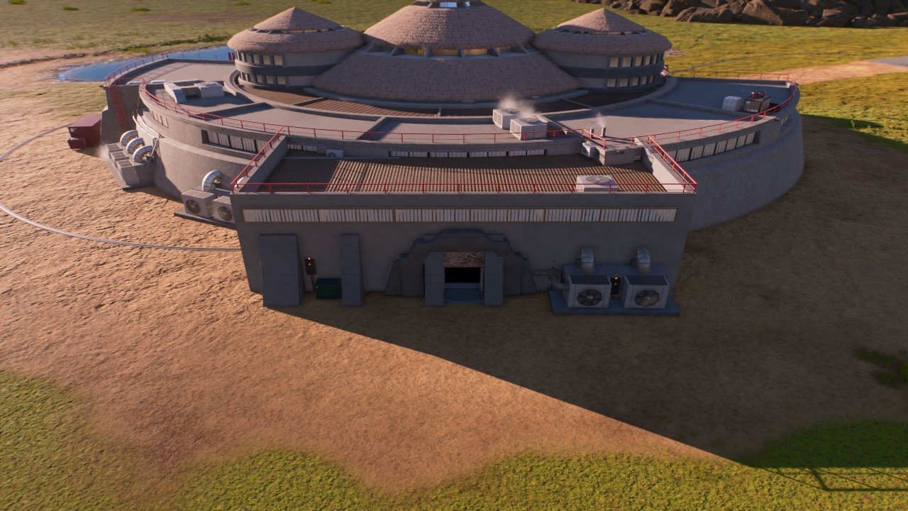 JP tour in visitor center - Workshop - Jurassic World Evolution 3