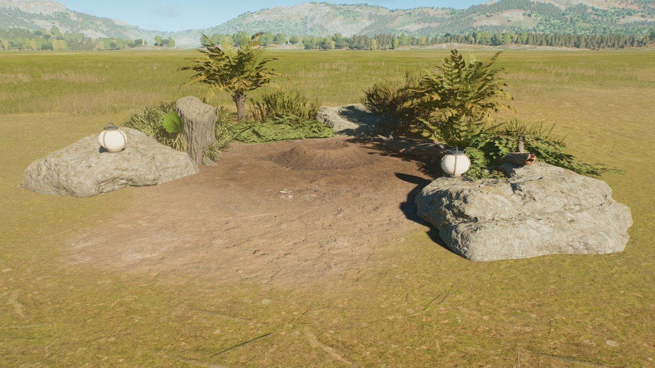 Temperate Nest with Lamps - Large - Workshop - Jurassic World Evolution 3