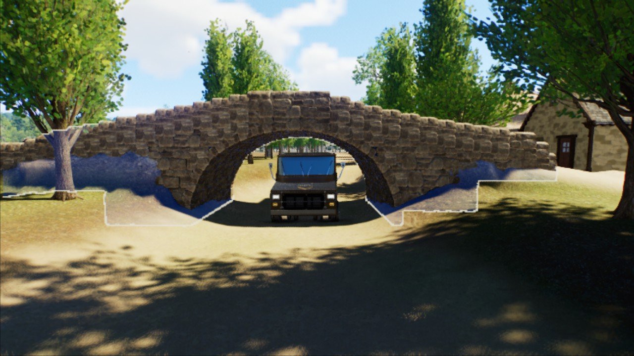 Stone bridge
