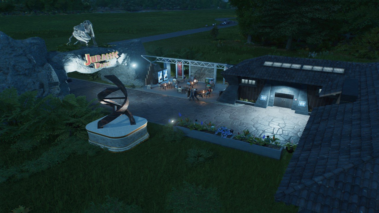 Arrival Point Tutorial Minecraft Arrival Point w/ Bathroom - Workshop - Jurassic World Evolution 3