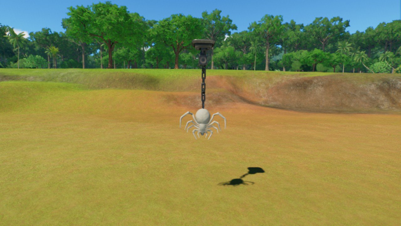 Spinne Beweglich