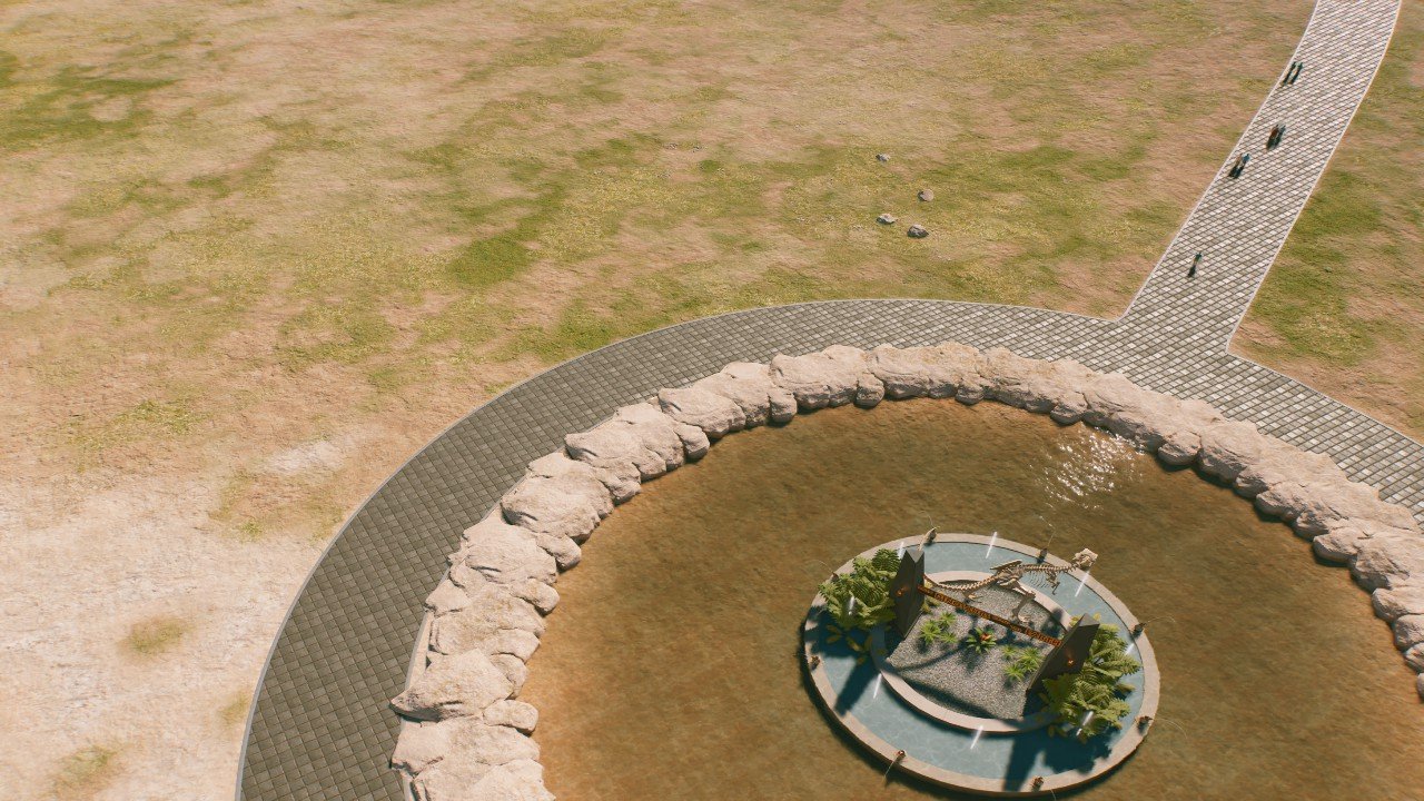 Trex Statue - Workshop - Jurassic World Evolution 3