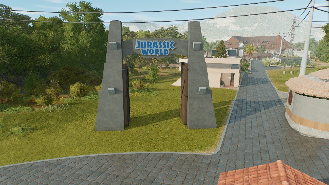 Jrassic World Gate - Workshop - Jurassic World Evolution 3