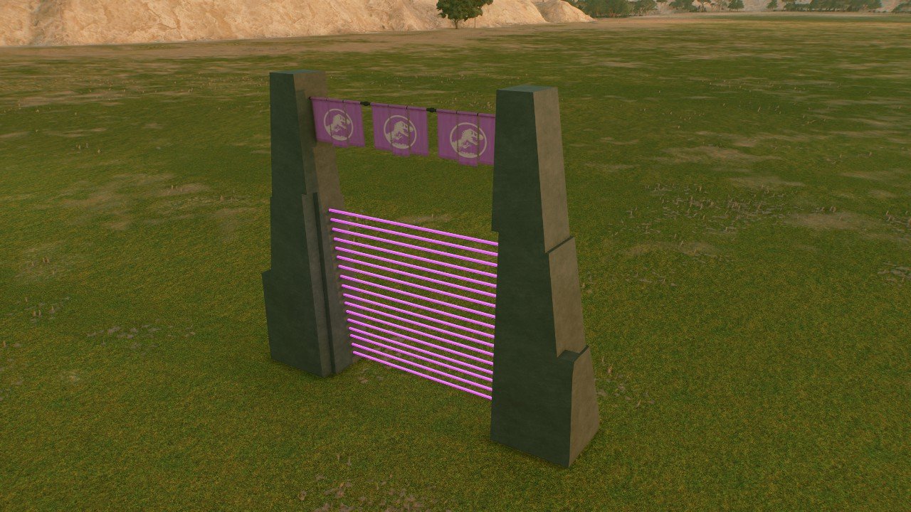 Jp style laser gate - Workshop - Jurassic World Evolution 3