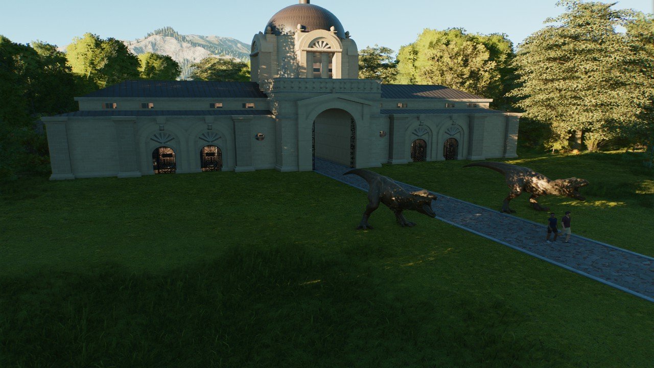 PARK ENTRANCE - Workshop - Jurassic World Evolution 3