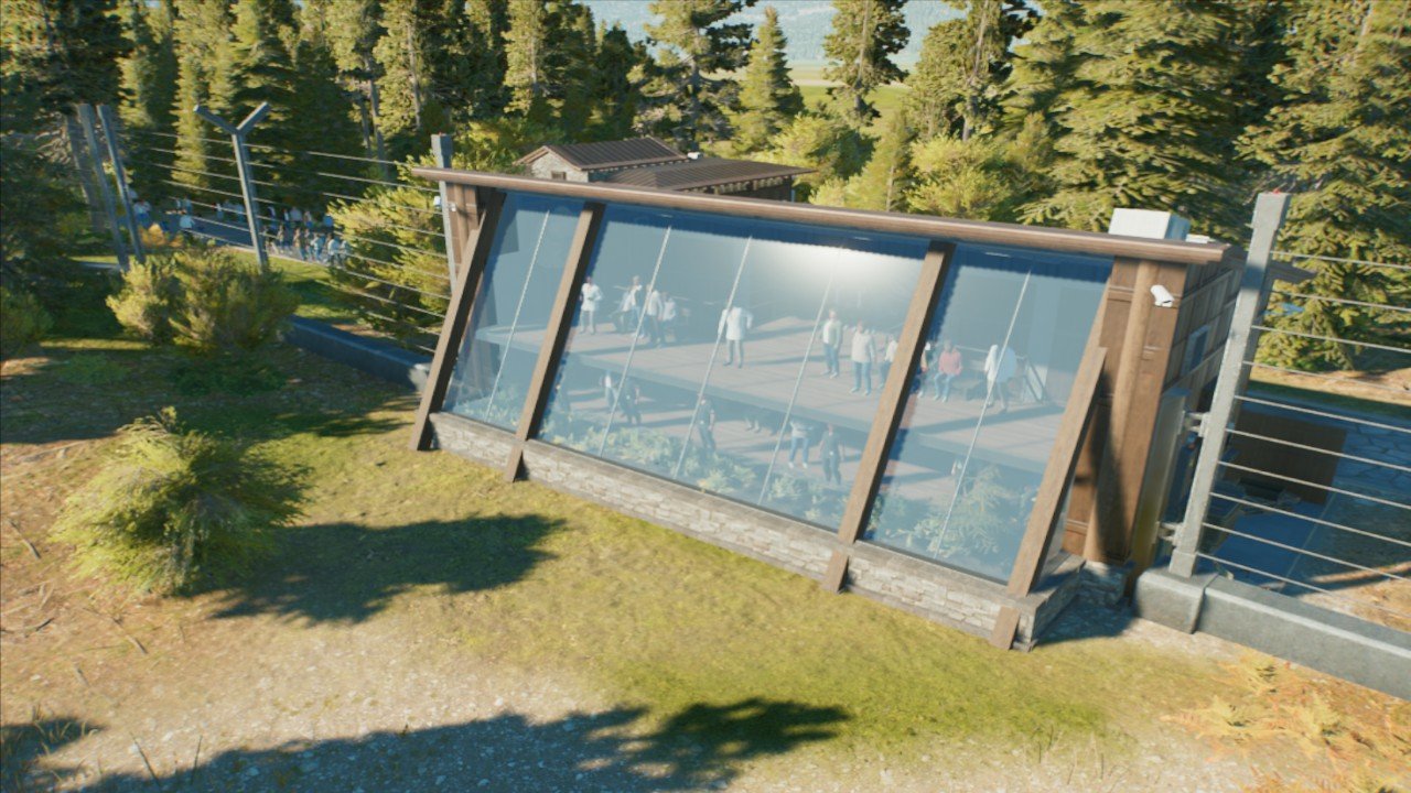Rustic Viewing Gallery - Workshop - Jurassic World Evolution 3