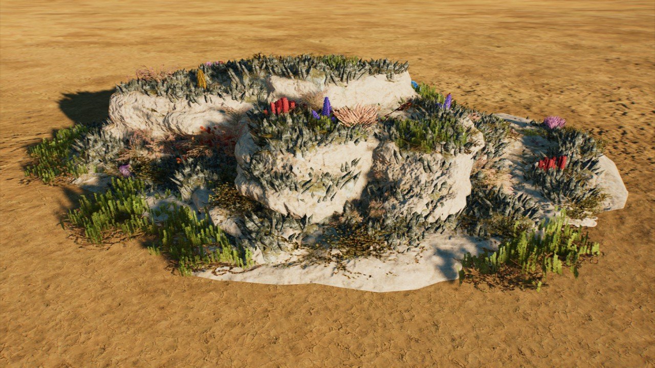 Lagoon Lithiotis Reef 1 - Workshop - Jurassic World Evolution 3