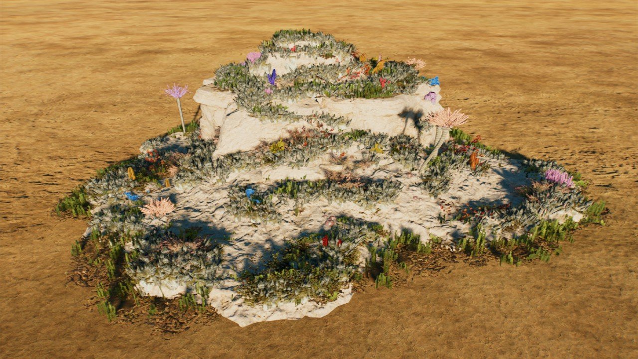 Lagoon Lithiotis Reef 2 - Workshop - Jurassic World Evolution 3