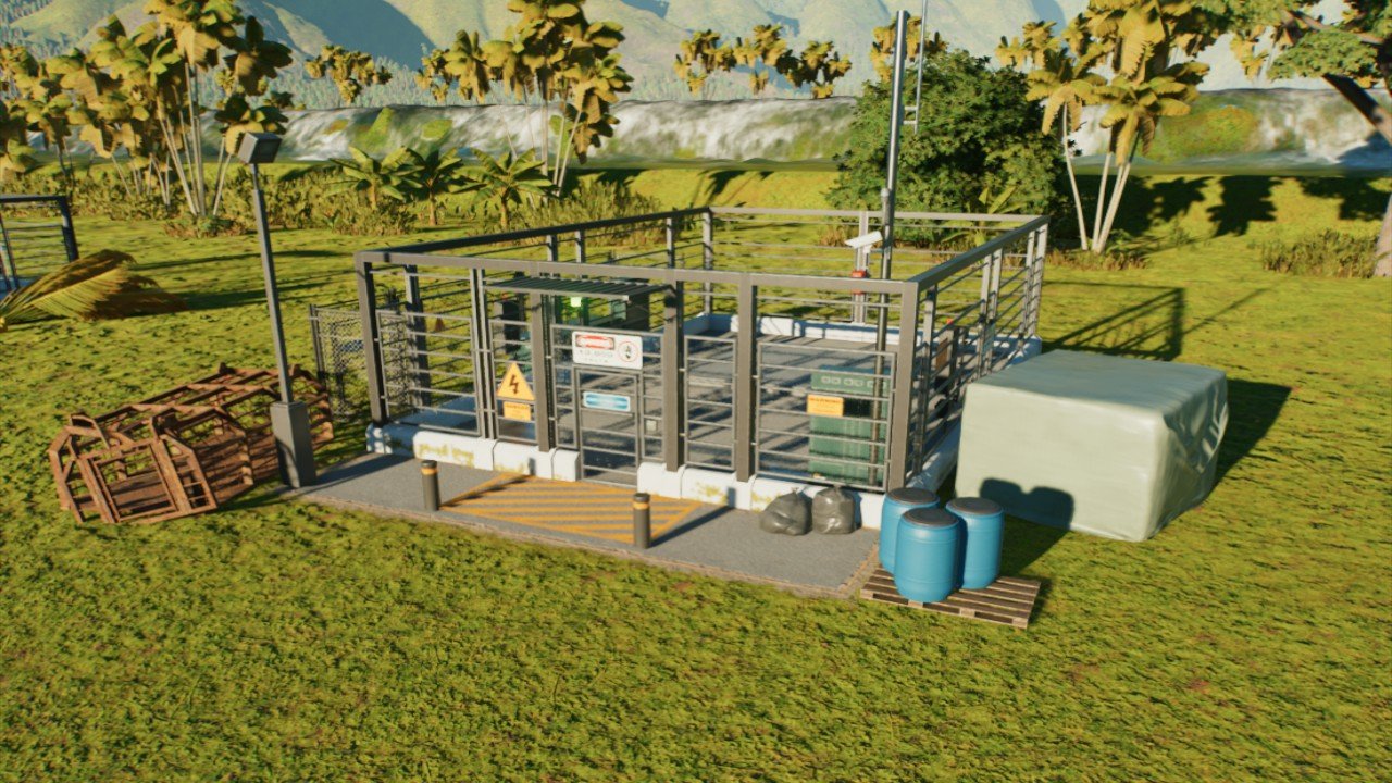 Repeater Substation Rusty Cage