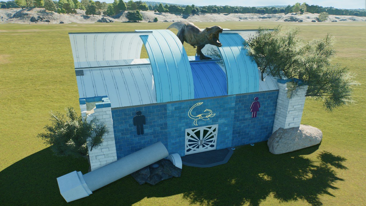 Greek Toilet - Workshop - Jurassic World Evolution 3