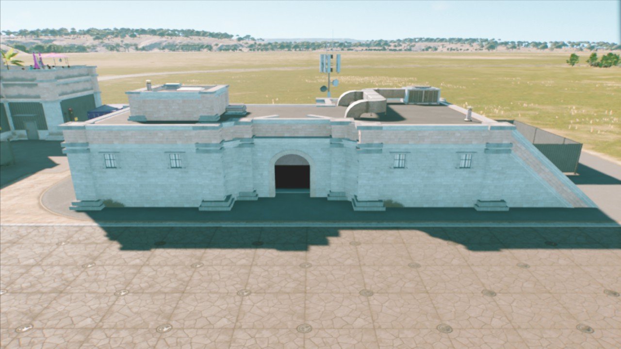 Malta emergency shelter - Workshop - Jurassic World Evolution 3