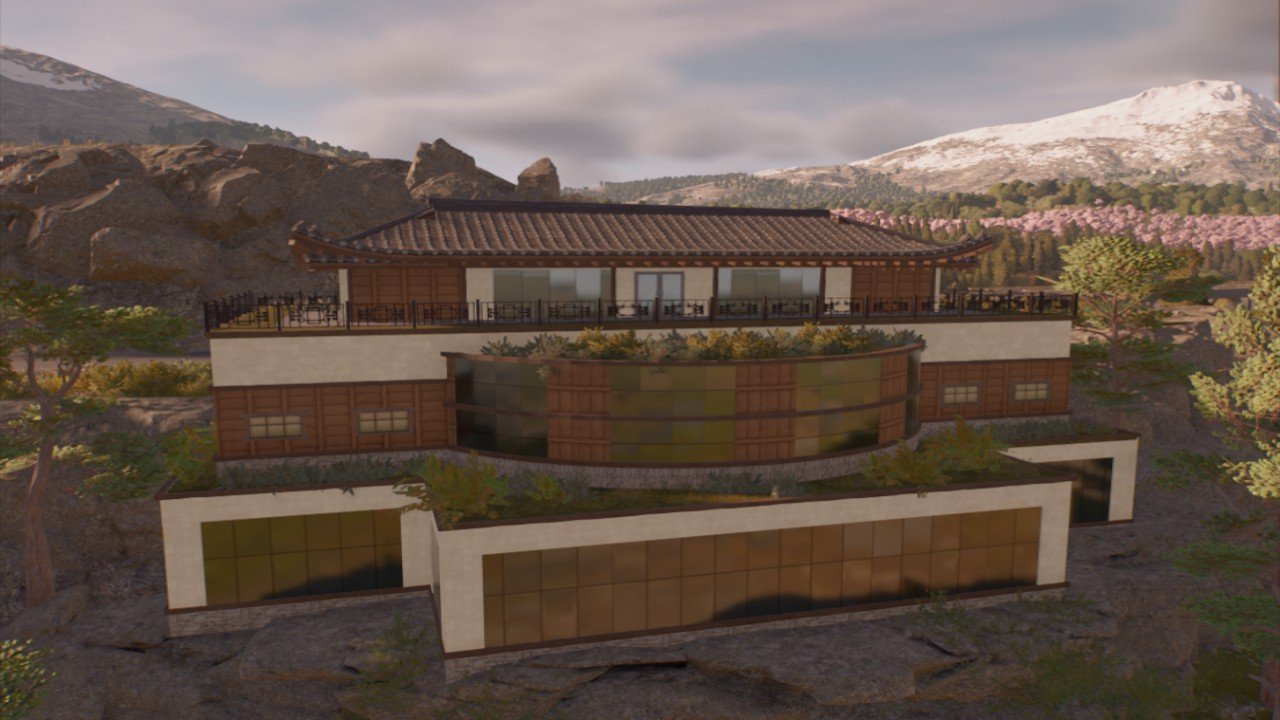 Dekorative Besuchergalerie