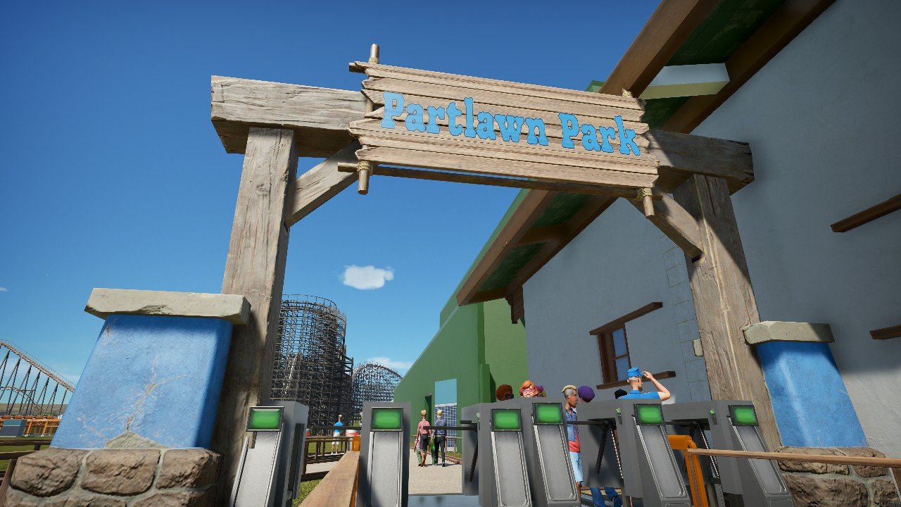 1966: Partlawn Park Amusement Park, CA.