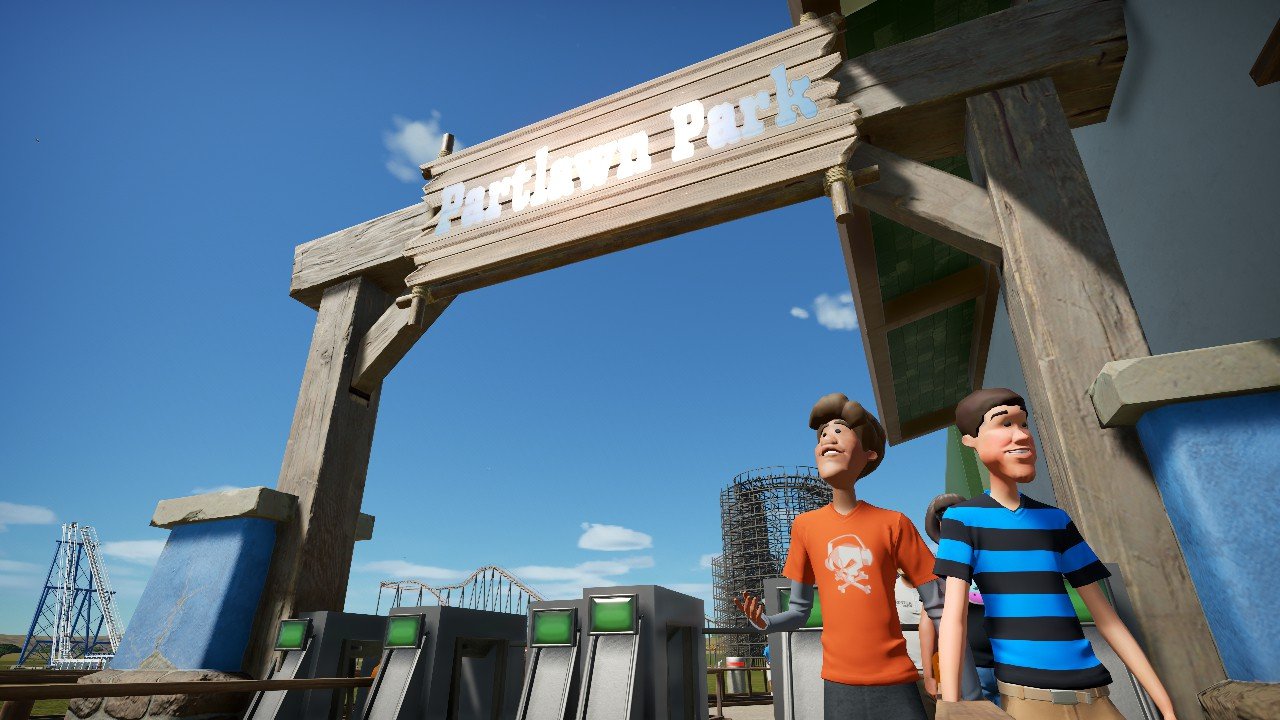 1967: Partlawn Park Amusement Park, CA.