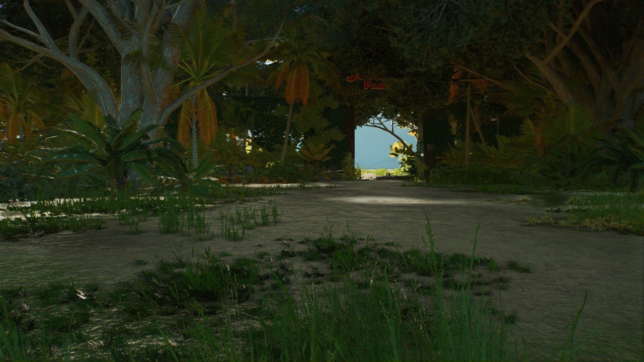 Abandoned overgrown JP Gate