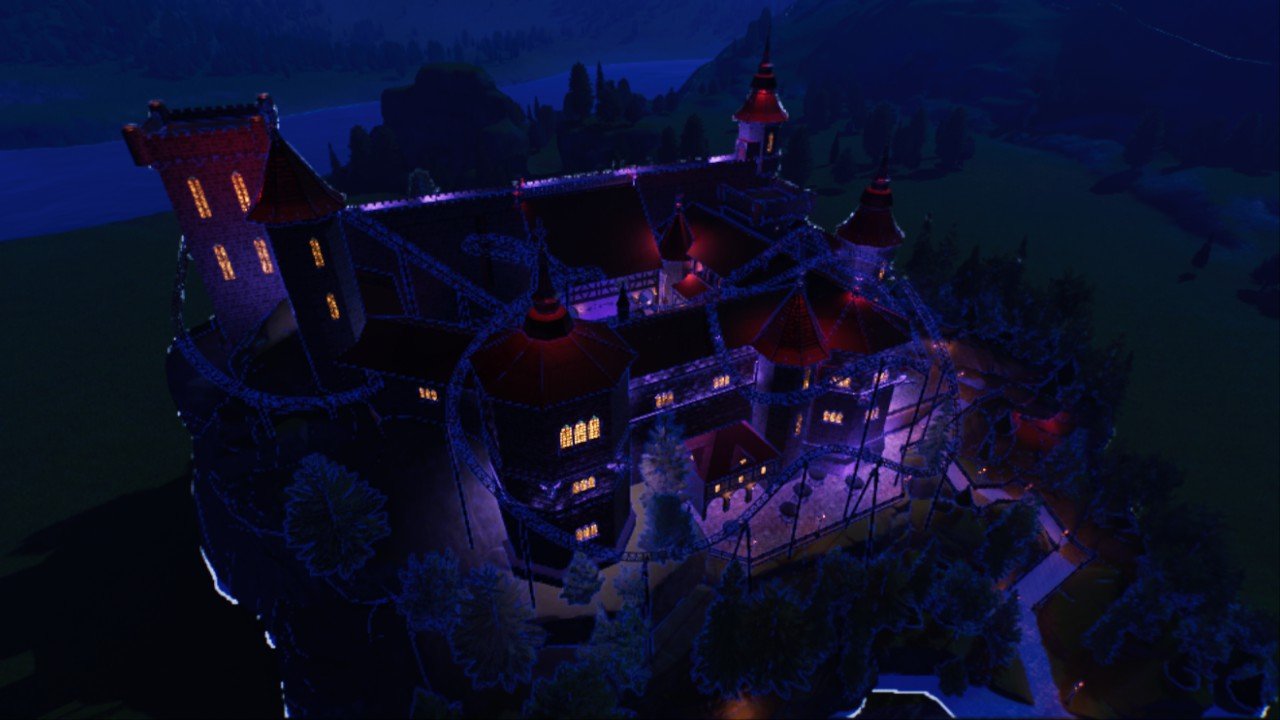 Carpathia Vampire Castle Coaster