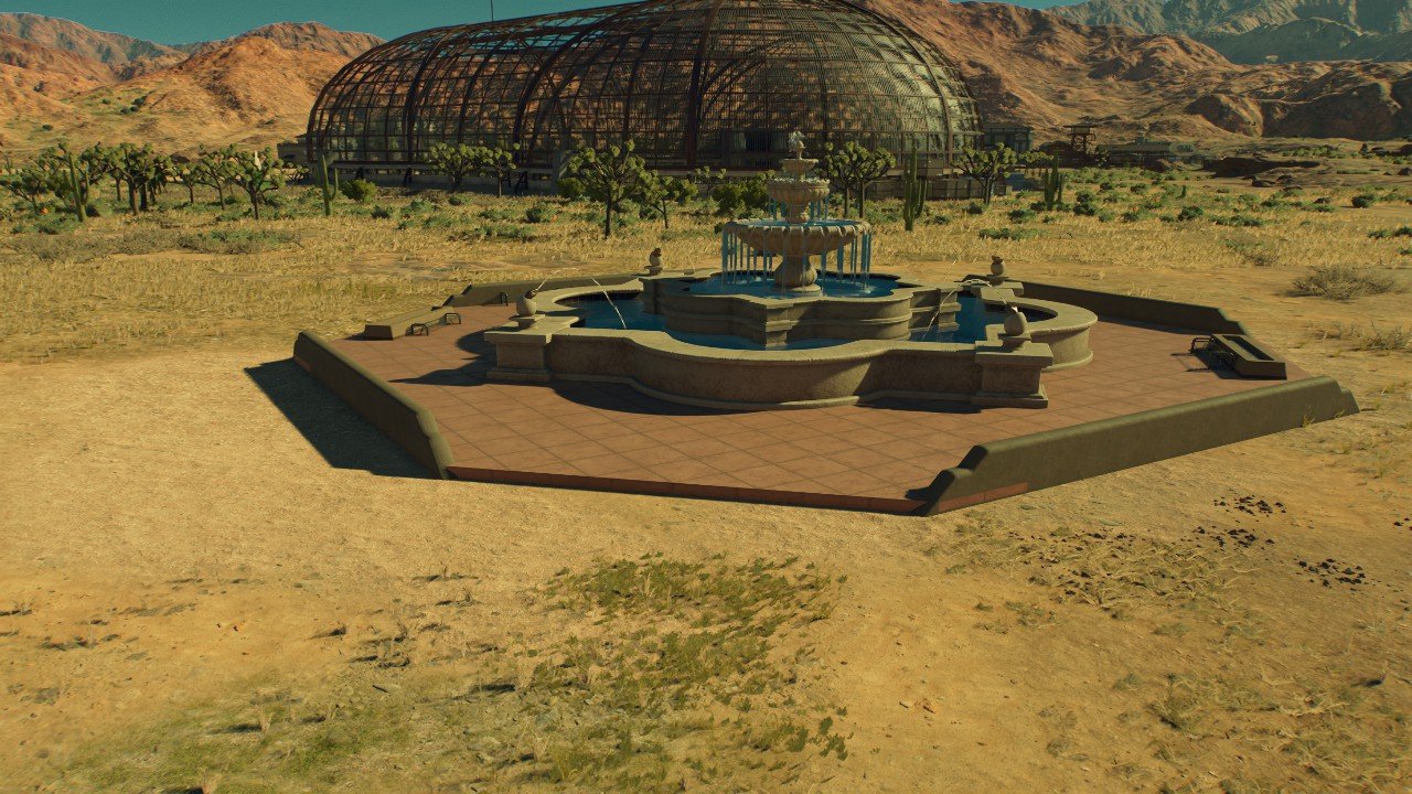 Fixed Fountain - Workshop - Jurassic World Evolution 3