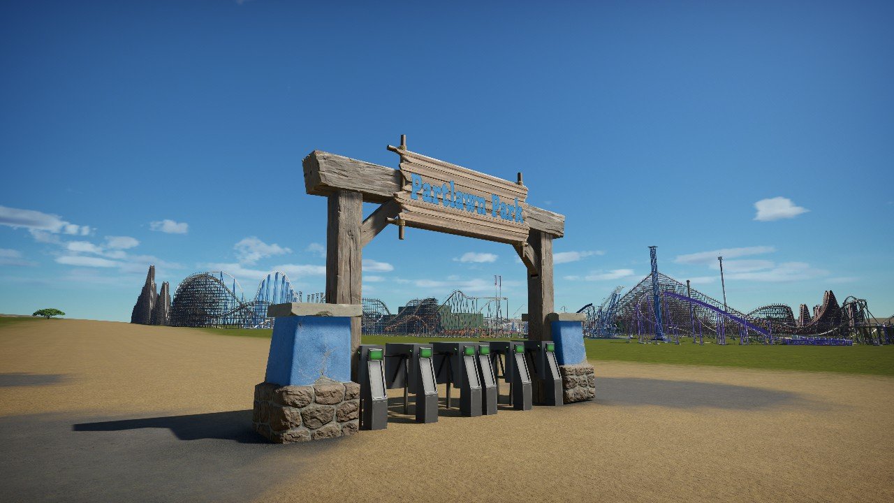 1972: Partlawn Park Amusement Park, CA.