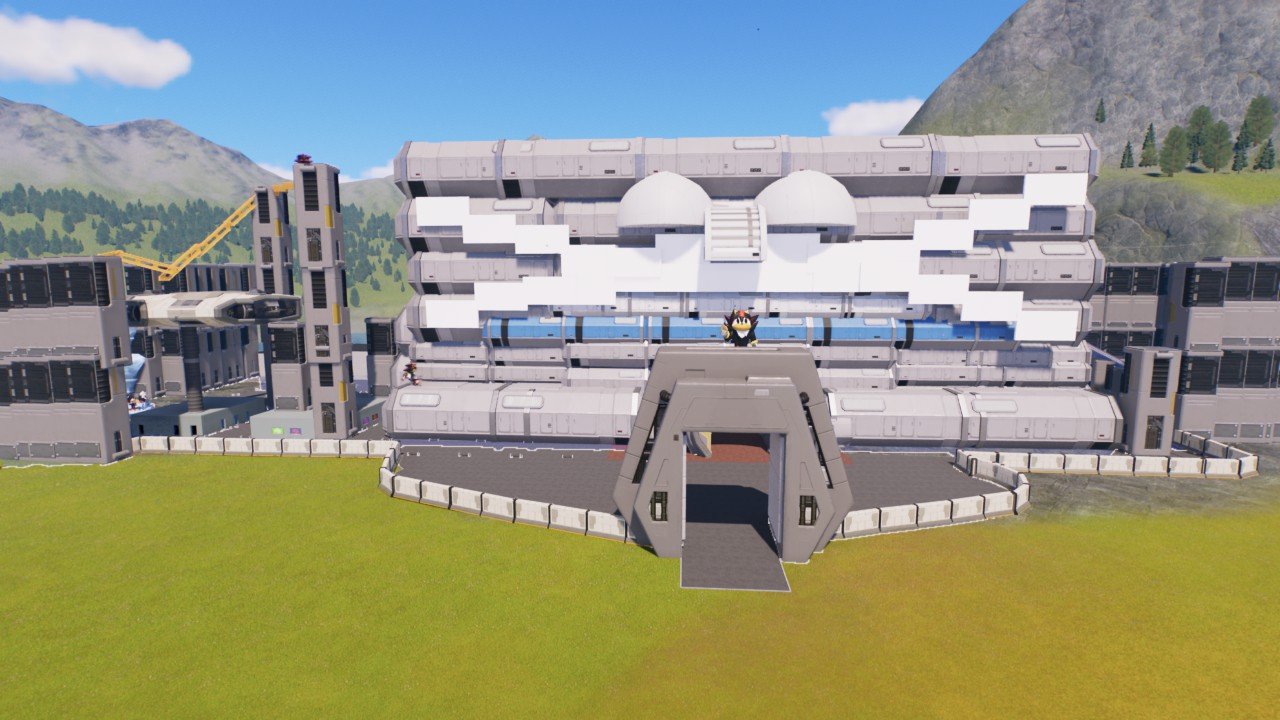 Space Colony Ark theme section