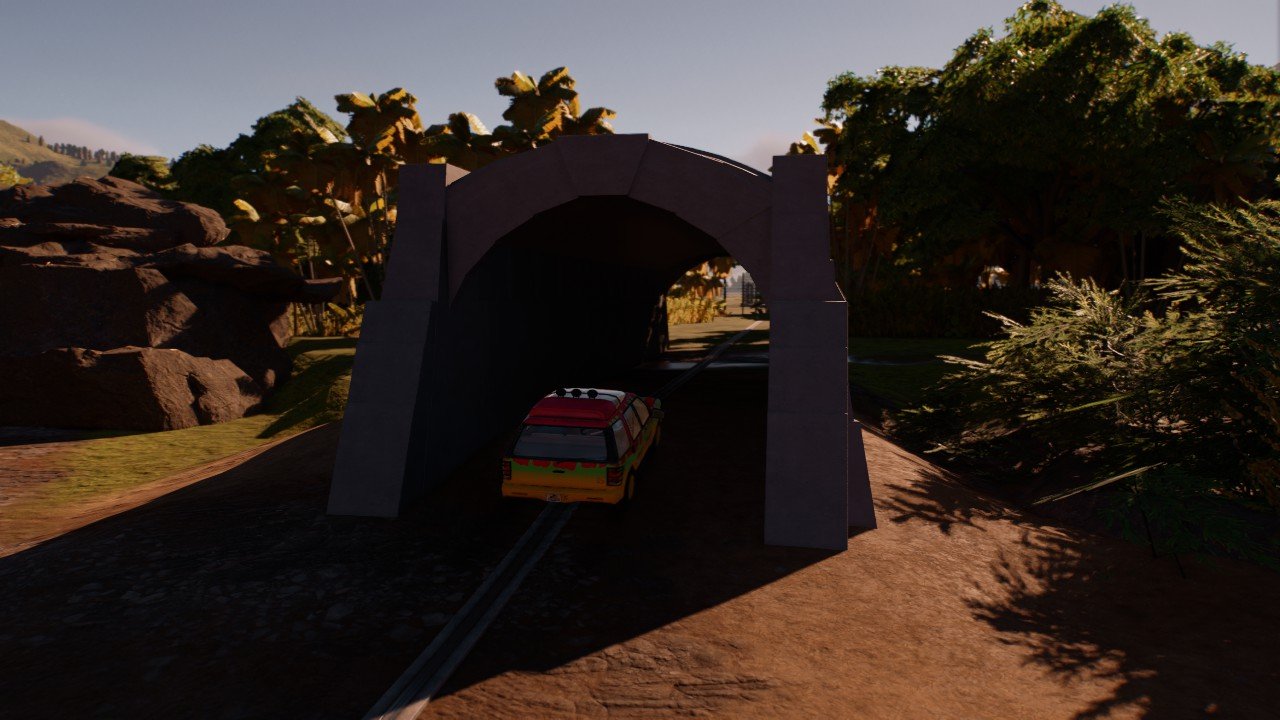 JURASSIC PARK REX TUNNEL