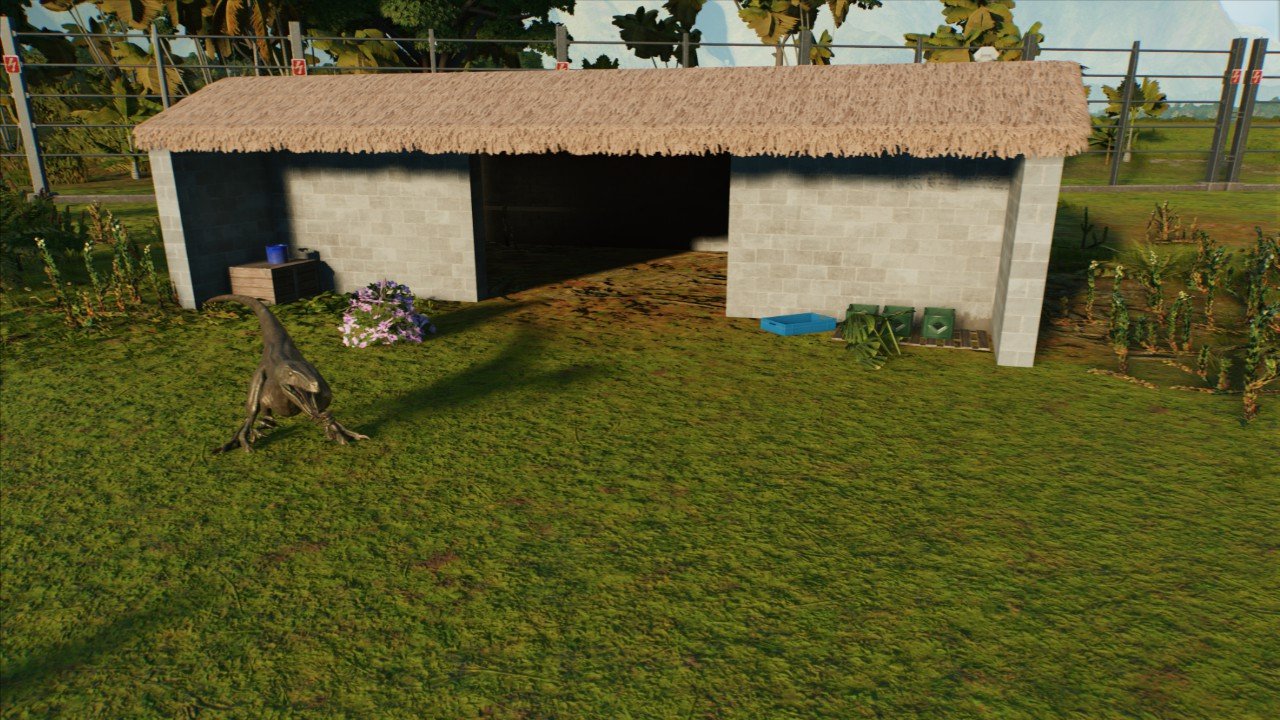 Small Dinosaur Shelter - Workshop - Jurassic World Evolution 3
