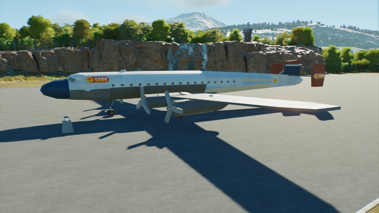 1:1 Lockheed L-1049 Super Constellation Plane - Workshop
