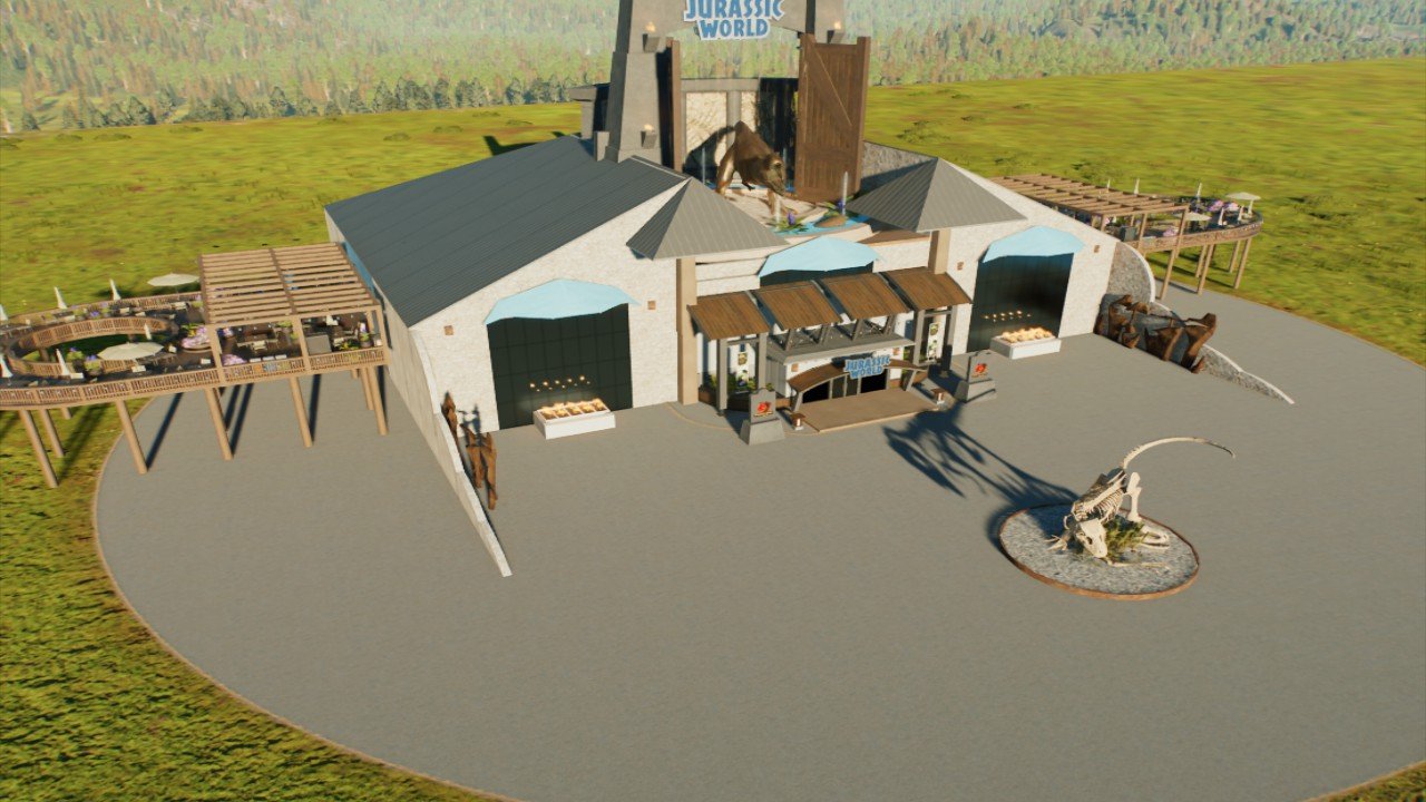T Rex viewing gallery - Workshop - Jurassic World Evolution 3