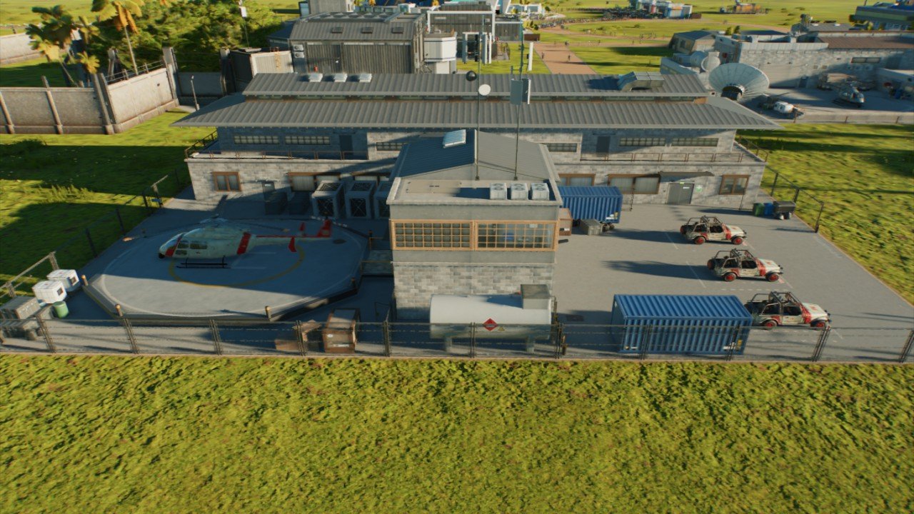 Response Facility Rough - Workshop - Jurassic World Evolution 3