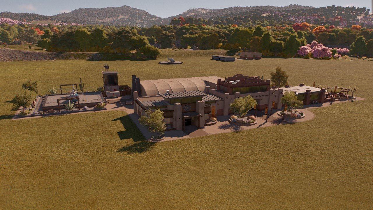 Large Texicana Helipad - Workshop - Jurassic World Evolution 3