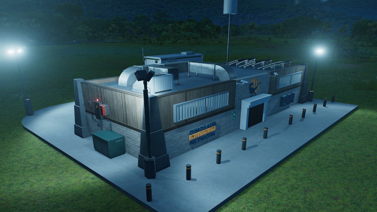 DIN Emergency Shelter - Workshop - Jurassic World Evolution 3